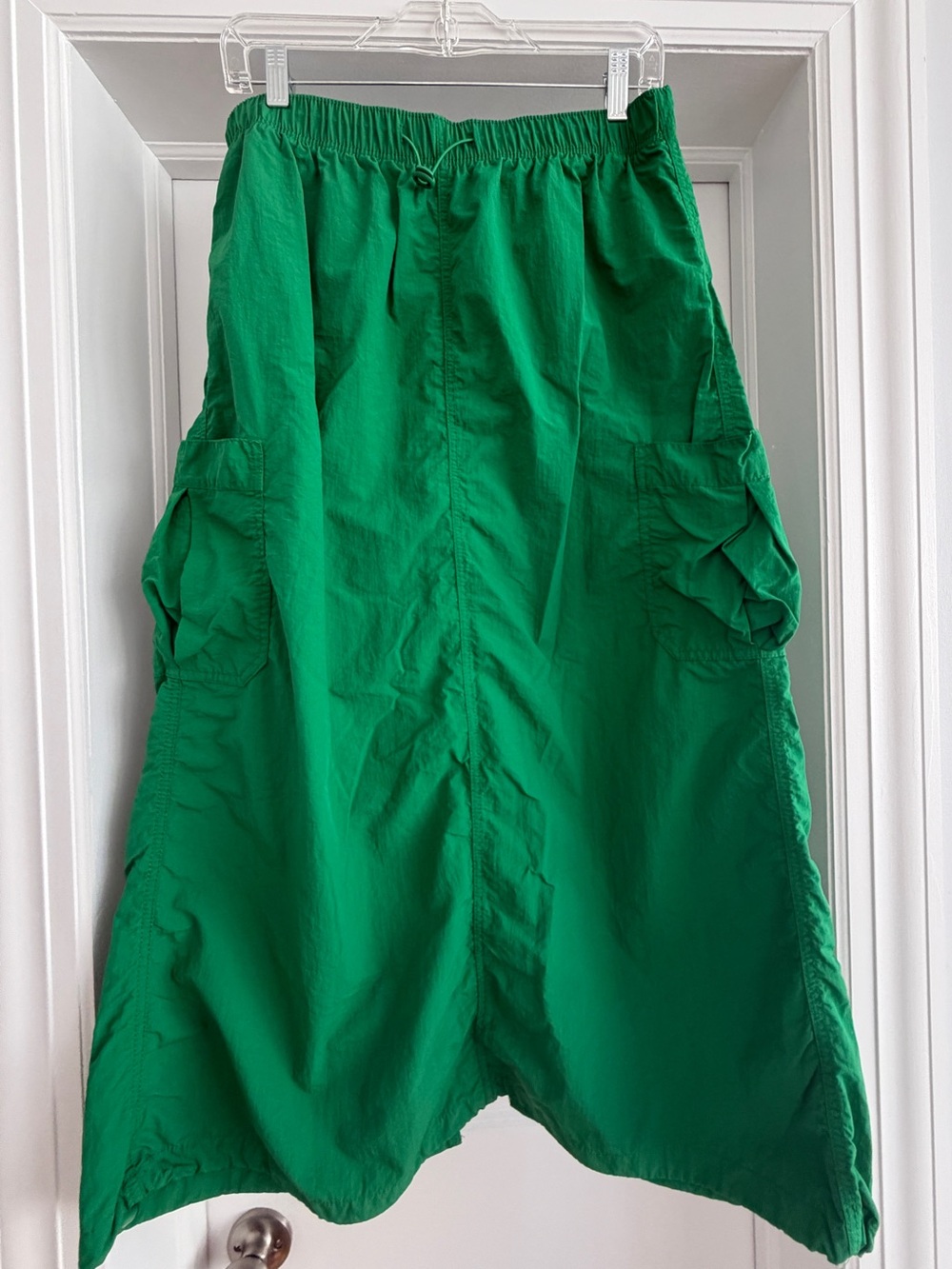 Love Tree Green Long Maxi Cargo Skirt Size Large